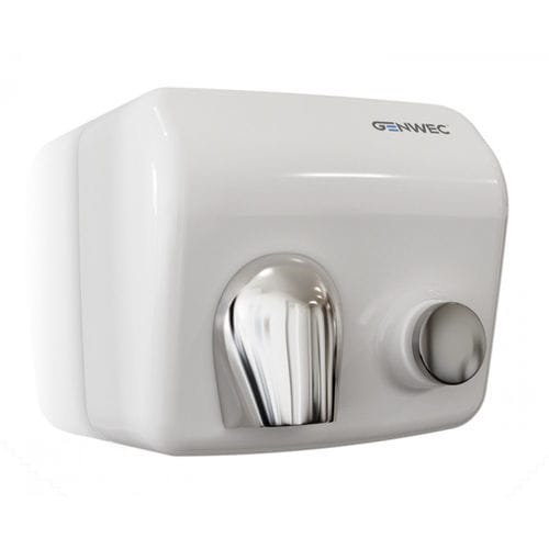 押しボタンハンドドライヤー - GW01 26 03 00 - genwec - 手動式 / 壁取り付け式 / ステンレススチール