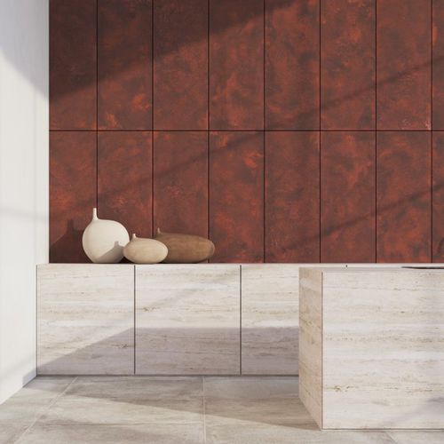 屋内用壁面装飾材 - CORTEN - Castelatto - 屋外用 / コンクリート製 / テクスチャード仕上げ