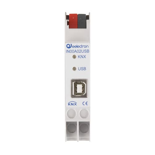 DINレールインターフェイス モジュール - IN00A02USB - Eelectron - KNX / USB