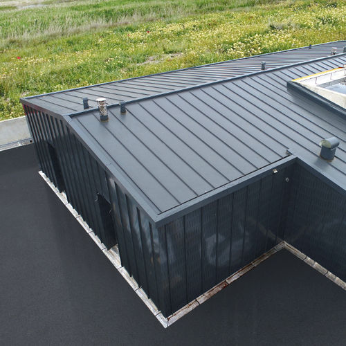 傾斜カバー - GRANITE® HFX COOL - ArcelorMittal Europe – Flat Products - スチール製 / 鋼板 / 金属風