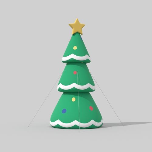 PVCクリスマスツリー - Christmas tree XXL - Terra Group - 公共スぺース用 / 防水・防塵性能