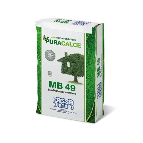 組み立て用モルタル - PURACALCE MB 49 - Fassa Bortolo - 石工事用 / 石灰