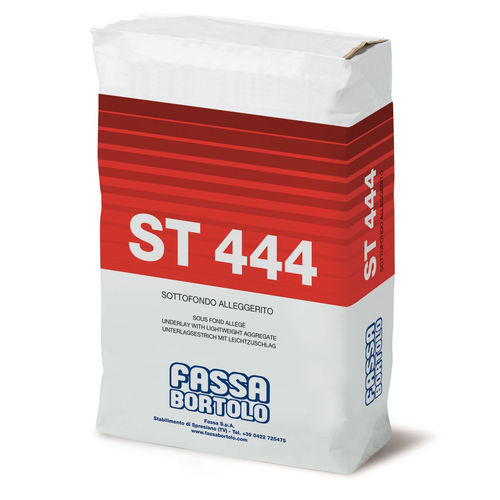 軽量舗装スクリード - ST 444 - Fassa Bortolo - 絶縁 / セメント / ポリスチレン製