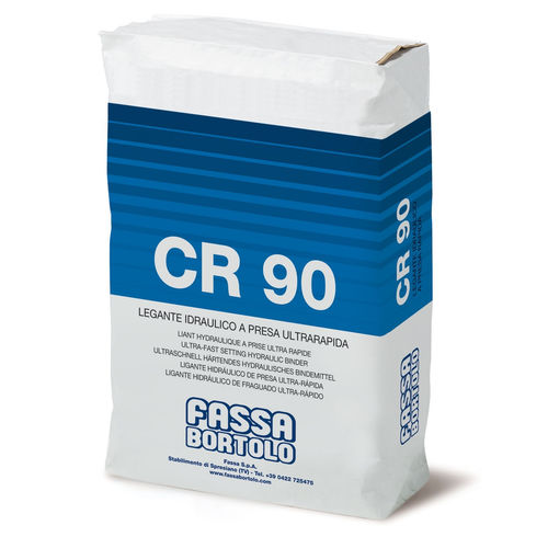 シーリングモルタル - CR 90 - Fassa Bortolo - コンクリート用 / 油圧式 / セメント