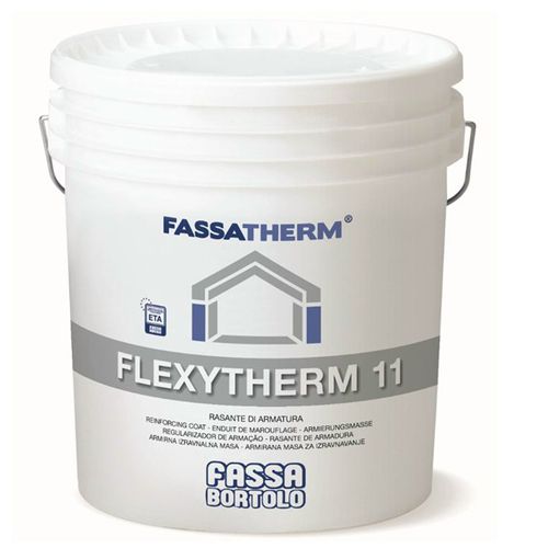 スムージング用塗料 - FASSATHERM® FLEXYTHERM 11 - Fassa Bortolo - 絶縁体パネル用 / 無機