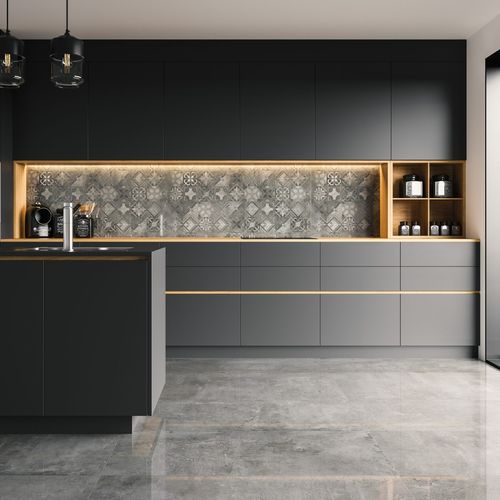 陶磁器タイル - SOFTCEMENT GRAPHITE - CERRAD - 光沢 / マット / 滑らかな仕上げ