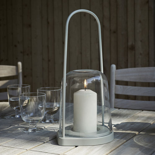 ガラス製ランタン - SKAGERAK - BELL - Paustian - スチール製