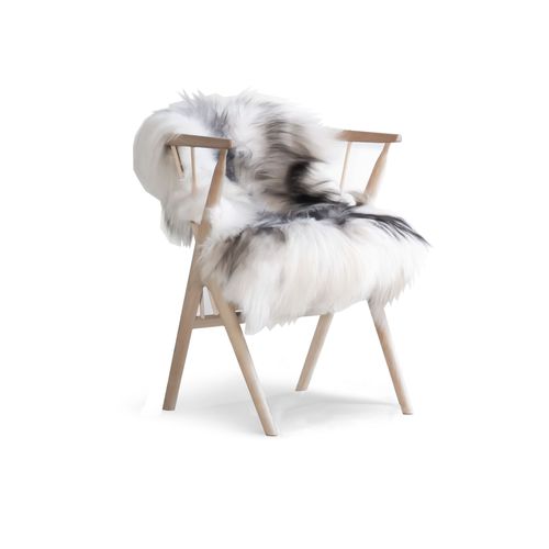 北欧デザインチェア - Sheepskin - sibast furniture - 屋内用 / 羊皮製 / 木製脚