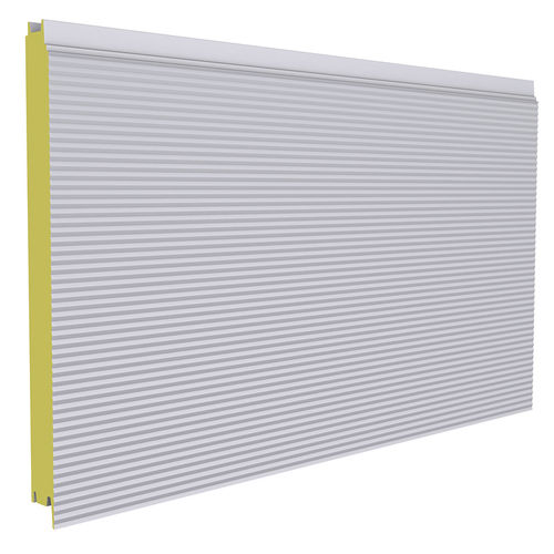 壁用サンドイッチパネル - POLTHERMA PS - EuroPanels - 金属面 / ポリイソシアヌレート（PIR）製芯