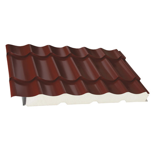 屋根用サンドイッチパネル - POLDECK BD - EuroPanels - 金属面 / PUR ポリウレタン製芯