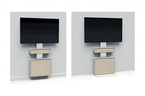 現代風テレビスタンド - ERARD-PRO - WAVEinside - パネル用リフト付