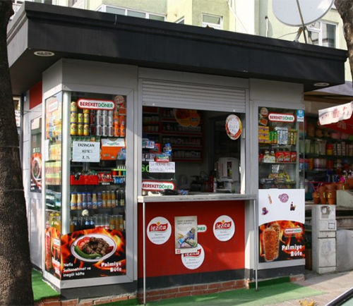 商業用キオスク - Lifecase - PREFABRIK YAPI INSAAT SANAYI VE TICARET A.S. - 屋外用 / 金属製 / モジュール式