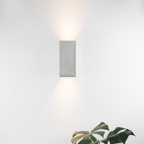 ミニマリストデザイン壁掛け照明 - [B8] - GantLights - 屋内用 / コンクリート製 / 長方形