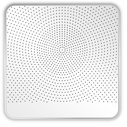 壁かけ式通気孔 - AIR 70 - Brink Climate Systems - プラスチック製 / 正方形