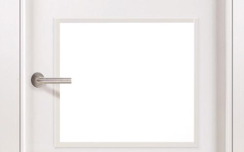 サイド固定扉付ドア - WHITE - NORMA DOORS - 屋内用 / 木製 / ヒンジ付き