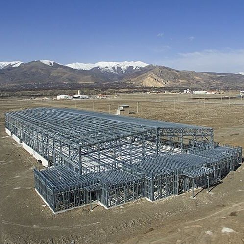 プレハブ建物 - FIRAT PLASTIC RUBBER CORPORATION - APEC Smart Steel Structures - スチール製 / 鉄骨骨組み / 産業用