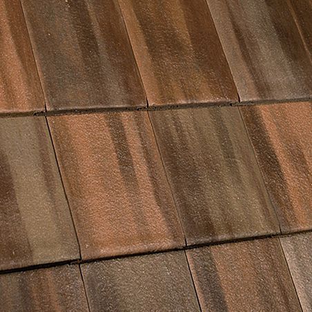 平瓦 - WINDSOR : CIMARRON BLEND - Crown Roof Tiles - コンクリート / 大型