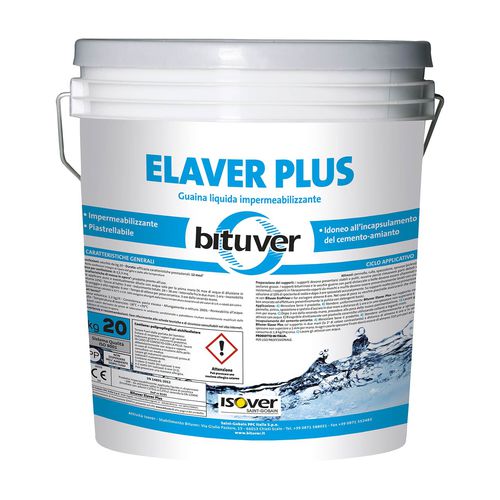 中庭用液状防水加工 - ELAVER PLUS - Bituver - バルコニー用 / 樹脂製 / エラストマー