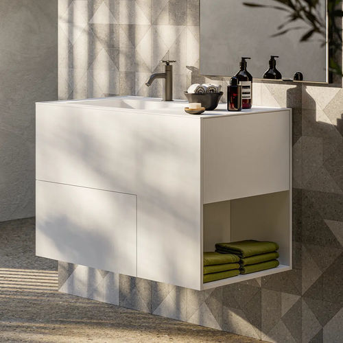 現代風バスルーム - QUADTWO - Boffi - MDF / CristalPlant® / 業務用