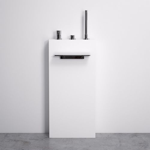 シャワー用混合水栓 - CASCATA - Lusso Stone - 床置き / 金属製 / バスルーム用