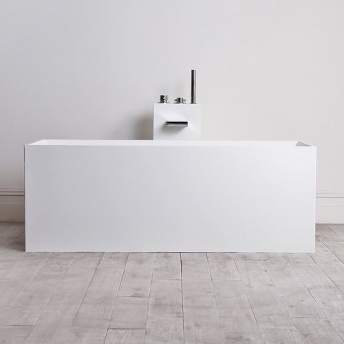 置き型浴槽 - ETHOS MINI 1580 - Lusso Stone - 複合素材 / ミネラル鋳造製 / 現代風