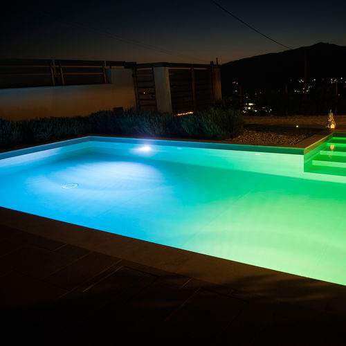 埋め込み式照明器具 - marche piscine - LED / 円形 / プール用