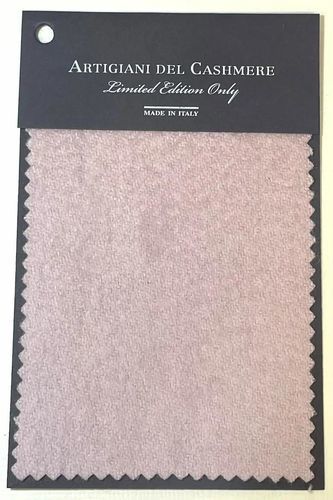 インテリアデザイン用生地 - TEA ROSE - ARTIGIANI DEL CASHMERE - 毛布用 / ブランケット用 / 無地