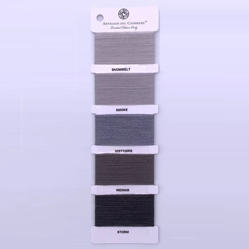 ブランケット用生地 - GREY/BROWN YARNS - ARTIGIANI DEL CASHMERE - 毛布用 / インテリアデザイン用 / 無地