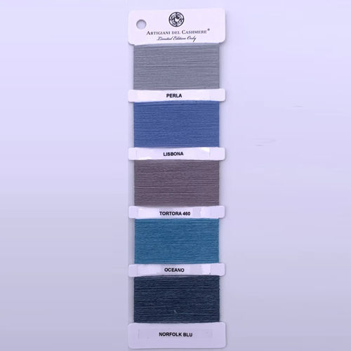 ブランケット用生地 - BLUE YARNS/3 - ARTIGIANI DEL CASHMERE - 毛布用 / インテリアデザイン用 / 無地