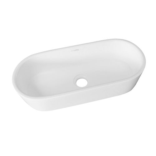 カウンタートップ型洗面器 - MAYA - Livingstone Baths - 複合素材 / 長方形 / 現代風