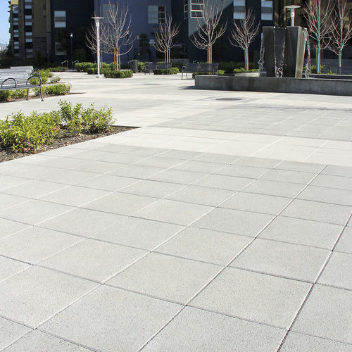 石製舗石 - 18 x 18 - ACKER STONE - 屋外用 / 滑らかな仕上げ / カスタマイズ可能な色