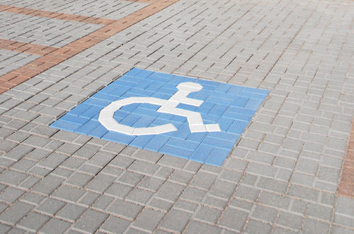 石製敷石 - HANDICAPPED PARKING KIT - ACKER STONE - 屋外用 / 駐車場用 / 滑らかな仕上げ
