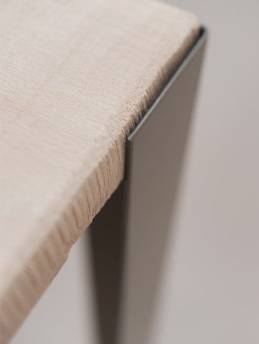 木製テーブルトップ - SNOW - Des pieds sous ma table - レストラン用
