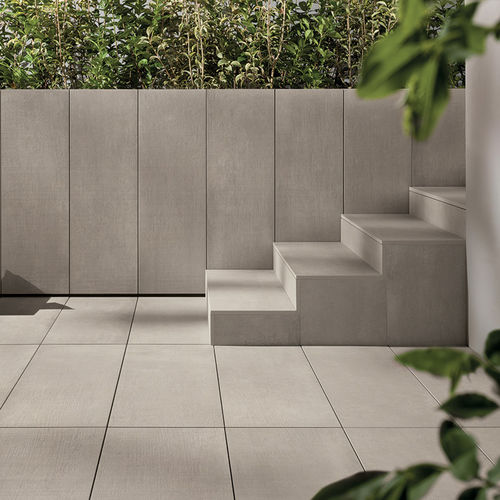 陶磁器タイル - CENERE 2.0 - KRONOS CERAMICHE - 光沢 / 屋外用 / 壁面