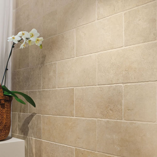 陶磁器タイル - CAVA ALBORENSIS : GREIGE MOSAICI - KRONOS CERAMICHE - エンボス加工 / 屋内用 / 壁面