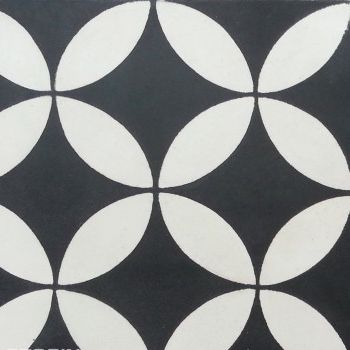 屋内用エンカウスティークセメントタイル - SQUARE : D010 - Secoin Corporation - 床 / 幾何学模様
