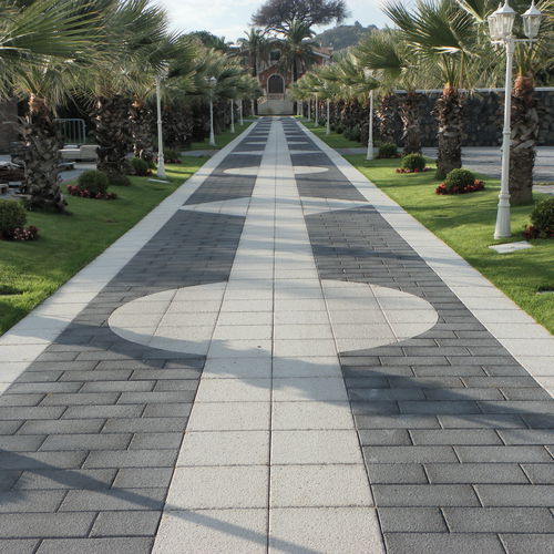 コンクリート製敷石 - NON-SLIP M - FIMAS PAVIMENTI IN MONOSTRATO VULCANICO DELL'ETNA - 滑り止め / 耐霜性 / 高性能および高チャージ
