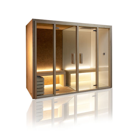 キットトルコ風呂ブース - COMBI SAUNA ET HAMMAM - AWD - 業務用 / 家庭用