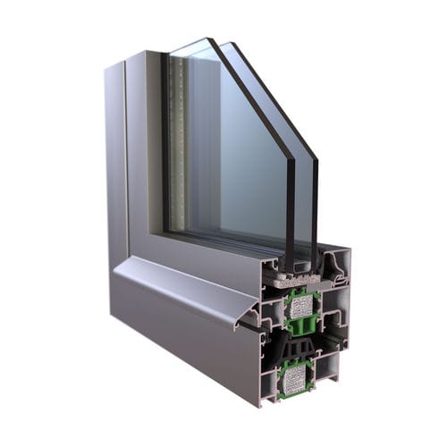 アルミニウム窓用形材 - HYBRID A40 SI - Europa Profil Aluminium SA - 断熱層