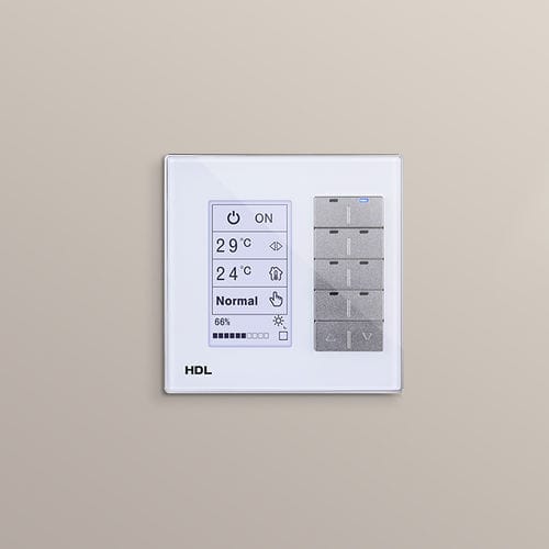 照明用操作キーボード - DLP EU - HDL Automation Co., Ltd - 暖房システム用 / 送風システム用 / マルチメディア機器