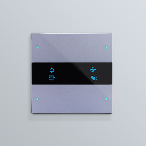 ホームオートメーション操作キーボード - Granite EU - HDL Automation Co., Ltd - 照明用 / 壁取り付け式 / タッチスクリーン式