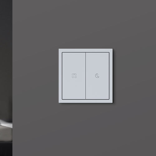 ホームオートメーション操作キーボード - Tile Series 2 Buttons - HDL Automation Co., Ltd - 照明用 / 空調用 / 壁取り付け式