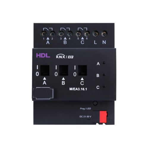 ホームオートメーション整流アクチュエータ - M_EA3.16.1 - HDL Automation Co., Ltd - KNX / DINレール / 家庭用