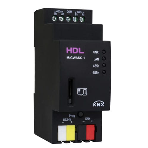 ゲートウェイインターフェイス モジュール - M/GWASC.1 - HDL Automation Co., Ltd - DINレール / ホームオートメーション / KNX