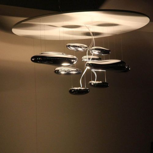 現代風シャンデリア - KA1870 ARTEMIDE MERCURY - Alan Mizrahi Lighting - ステンレス製 / アルミニウム / ABS樹脂製