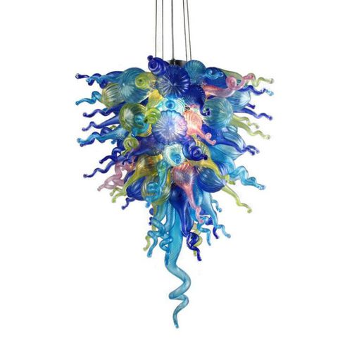オリジナルデザインシャンデリア - AM2235 ANGEL - Alan Mizrahi Lighting - ムラノガラス製 / 電球6個 / 白色