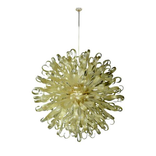 現代風シャンデリア - IQ8355 MAXI DUCALE - Alan Mizrahi Lighting - ムラノガラス製 / 金属製 / 業務用