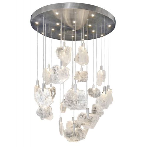 現代風シャンデリア - IQ8442 SELENITE - Alan Mizrahi Lighting - クリスタル製 / 金属製 / オーダーメイド
