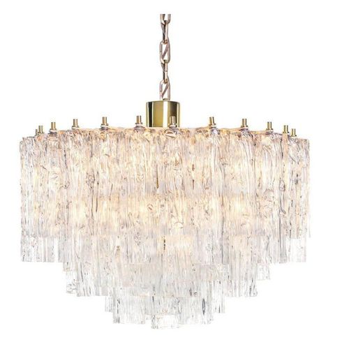 ベネチア様式シャンデリア - QZ6690 LARGE ZUCCHERI - Alan Mizrahi Lighting - 真ちゅう製 / ムラノガラス製 / 電球14個