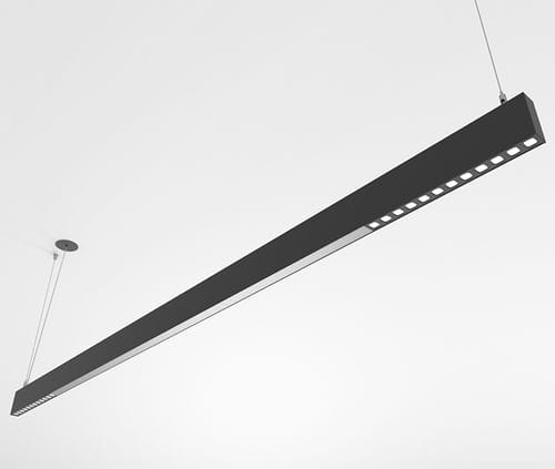 吊り下げ式照明器具 - ORIS SLIM PRO COMBI MICROPRISMATIC+LOW GLARE - Brilumen - LED / 直線型 / IP40
